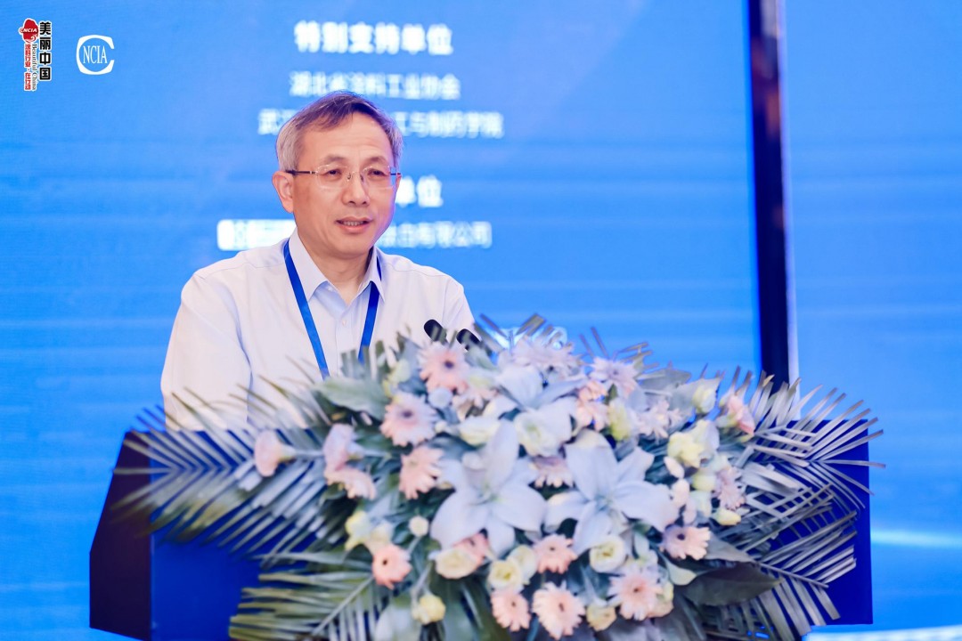 中國涂料工業(yè)協(xié)會技術專家工作委員會主任桂泰江主持會議