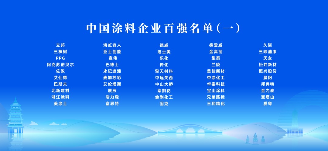 1128中國(guó)涂料企業(yè)百?gòu)?qiáng)1