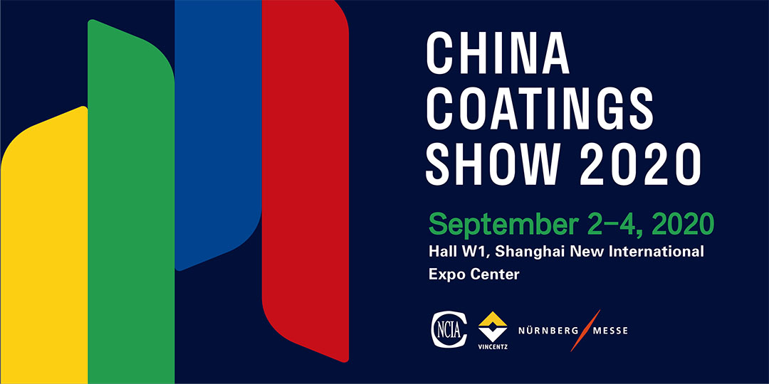 9月2-4日 | 2020中國國際涂料博覽會暨第二十屆中國國際涂料展覽會——China Coatings Show 2020 中國涂料綠色品牌展示活動